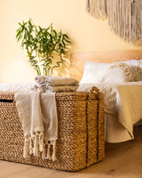 Handmade Halfa Storage Bench – Bed End Trunk