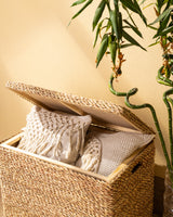 Handmade Halfa Storage Box – Corner Seating Bench
