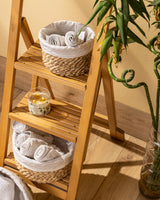 Handmade Halfa Nesting Basket Set with Linen Lining