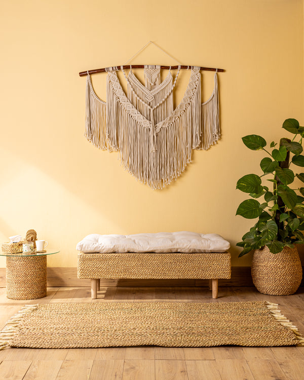 Large Handmade Macrame Wall Hanging - Boho Wall Decor
