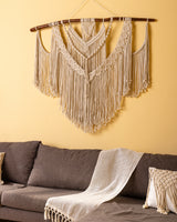 Large Handmade Macrame Wall Hanging - Boho Wall Decor