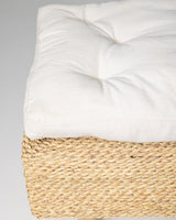 Handmade Halfa Bench with Cushion – Versatile Design