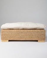Handmade Halfa Bench with Cushion – Versatile Design