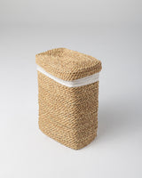 Handmade Halfa Rectangular Laundry Hamper with Lid