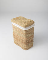Handmade Halfa Rectangular Laundry Hamper with Lid