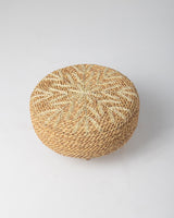 Handmade Halfa Pouf with Beech Legs – Holds 90kg