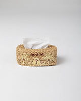 Handmade Halfa Tissue Box Cover – Beaded Floral Design