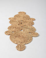 Handmade Halfa Spiral-Woven Table Runner
