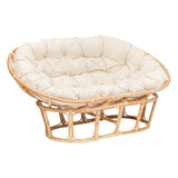 Serenity Rattan Papasan Loveseat