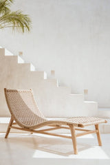 Sunset Rattan Chaise Lounger